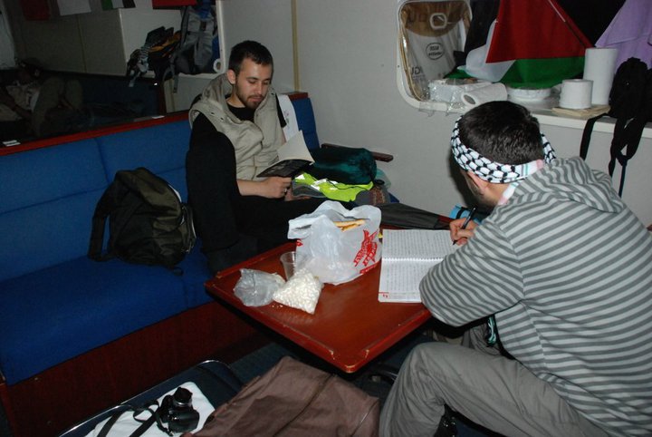 He boarded the Mavi Marmara, set sail from Istanbul, along with the other aid volunteers gathered in Antalya.